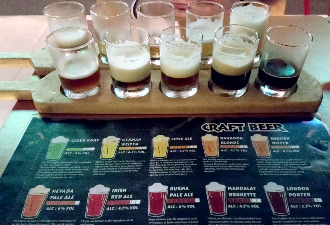 Burbrit Beer Tasters