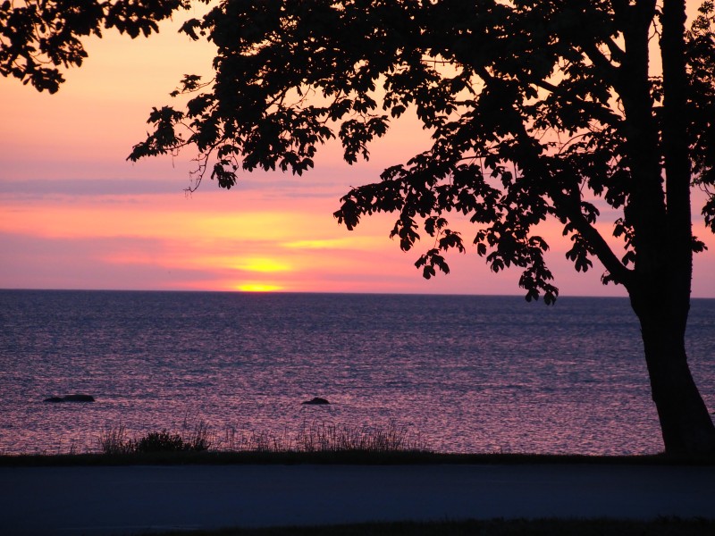 Sunset picture of Gotland